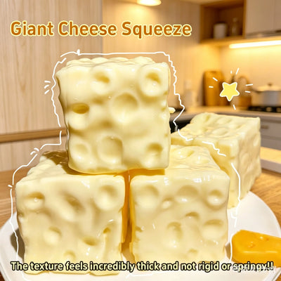 Giant Cheese Squishy Toy