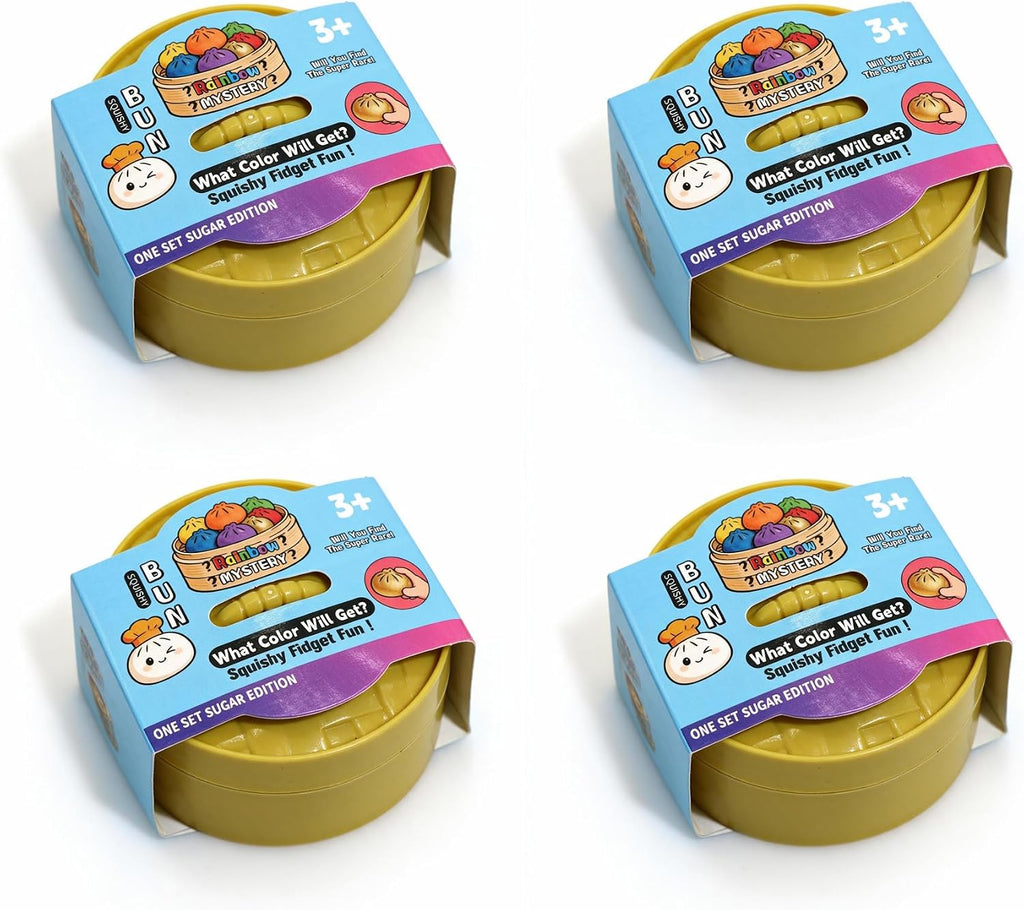 Blind box Colorful Simulated Dumpling Squishy Relaxing Relieve Anxiety Antistress Enhance Happiness Rebound Squeeze Reliever Toy