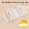 Customized Head Shape Pillow for Infant 0-12 Months Adjustable Width Breathable Cotton with Natural Millet Filling for Baby