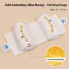 Customized Head Shape Pillow for Infant 0-12 Months Adjustable Width Breathable Cotton with Natural Millet Filling for Baby