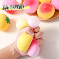 Peach Fruit Squishy Toy