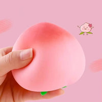 Peach Fruit Squishy Toy