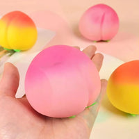 Peach Fruit Squishy Toy